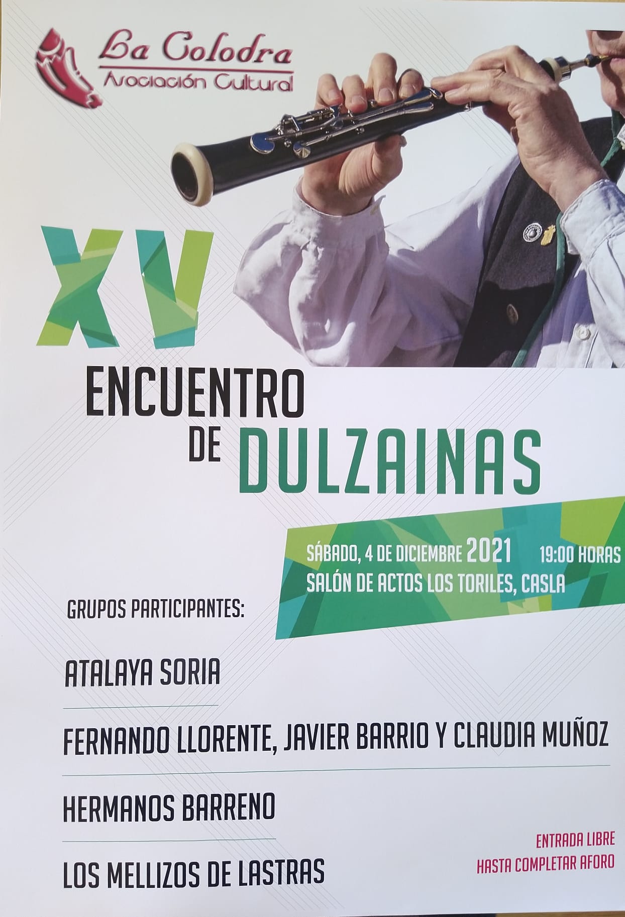 CERTAMEN DE DULZAINAS